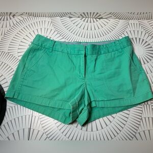 J. Crew Chino Women’s Green Shorts Size 12
